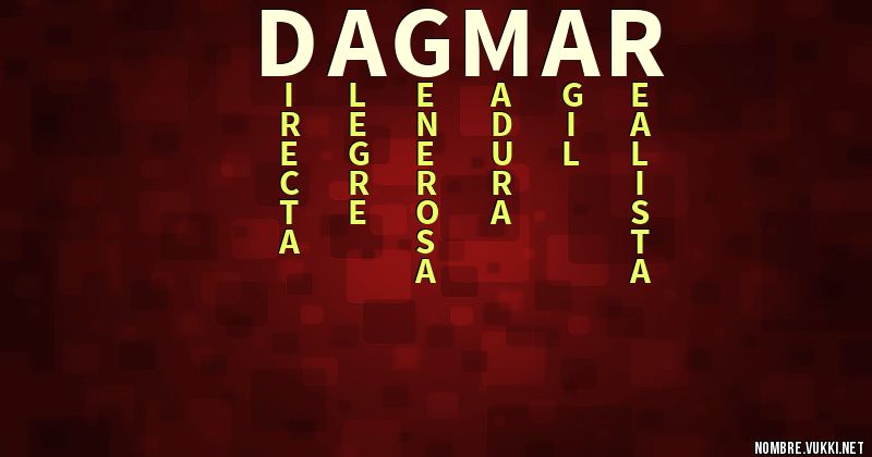 Acróstico dagmar