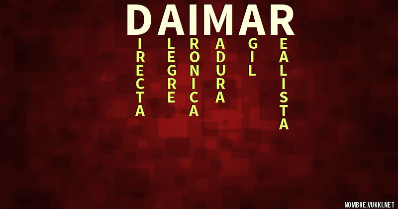 Acróstico daimar