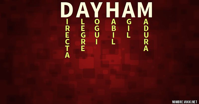Acróstico dayham