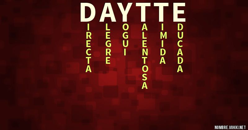 Acróstico daytte