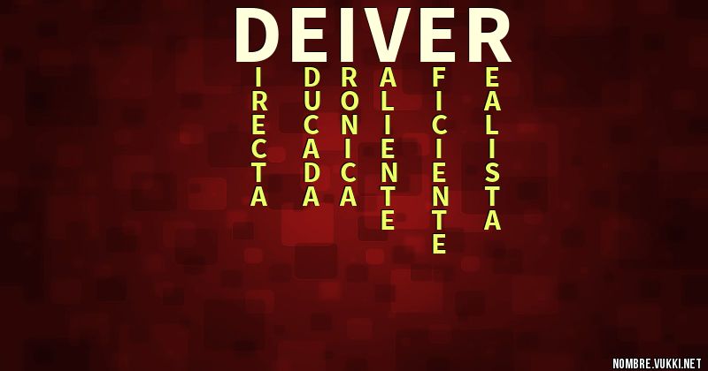 Acróstico deiver