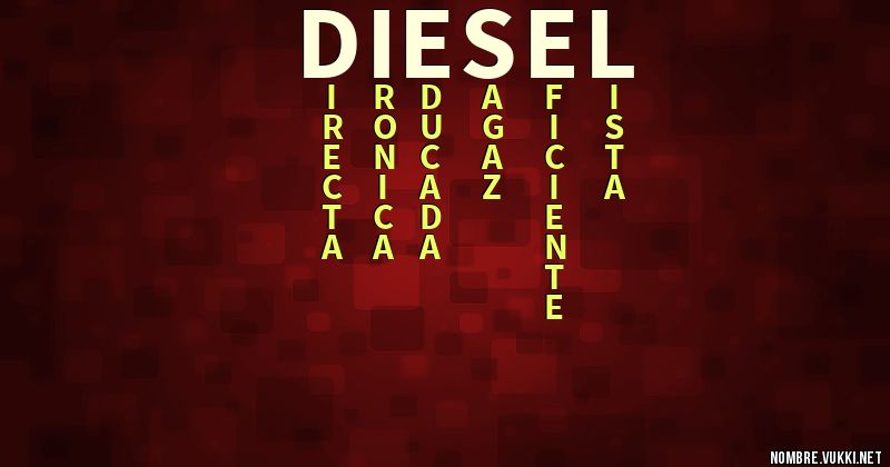 Acróstico diesel