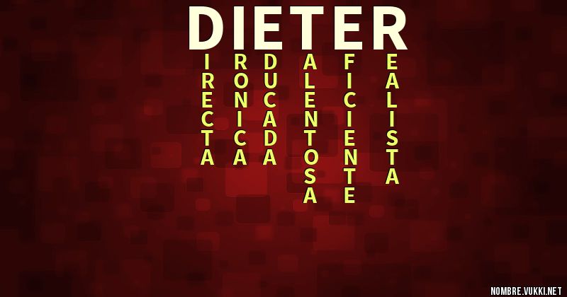 Acróstico dieter
