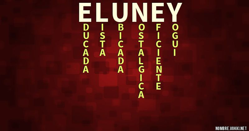 Acróstico eluney