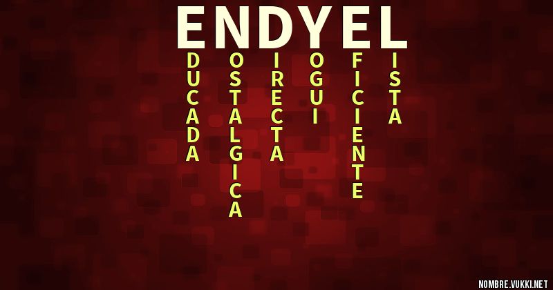 Acróstico endyel