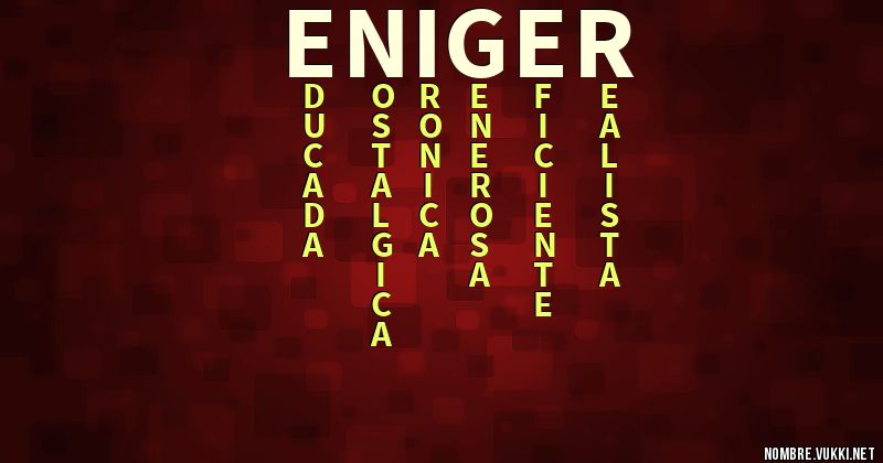 Acróstico eniger