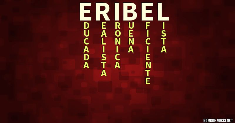 Acróstico eribel