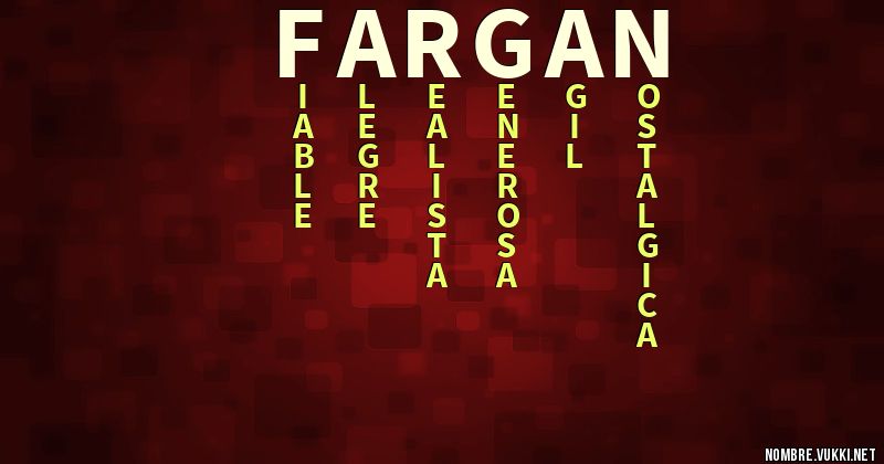 Acróstico fargan