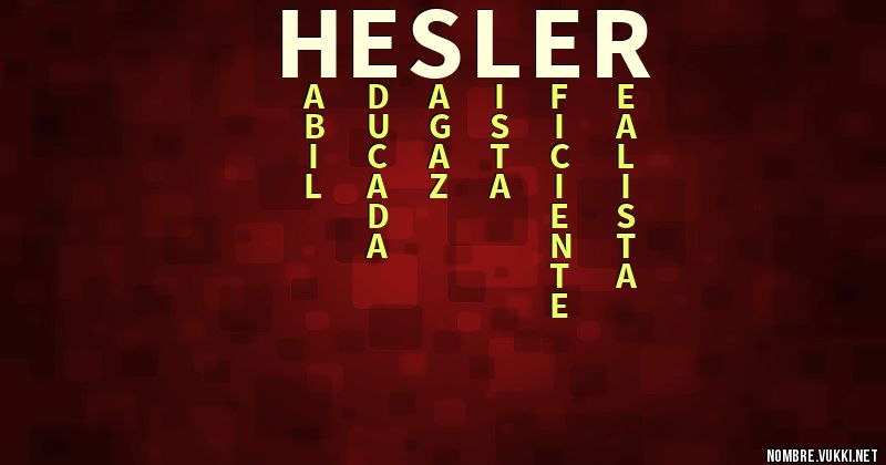 Acróstico hesler