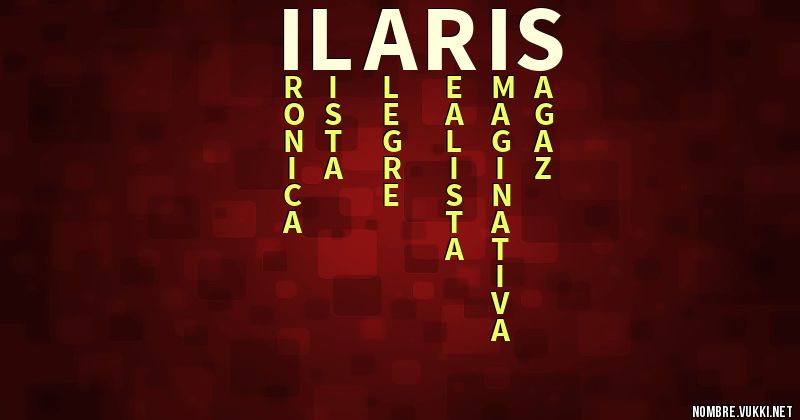 Acróstico ilaris