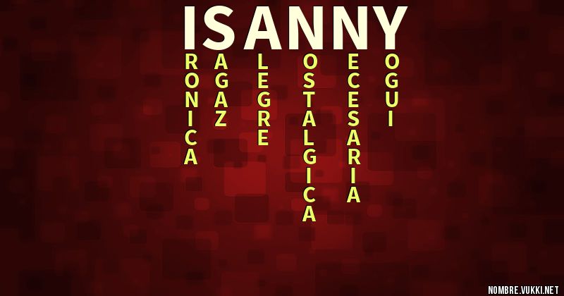 Acróstico isanny