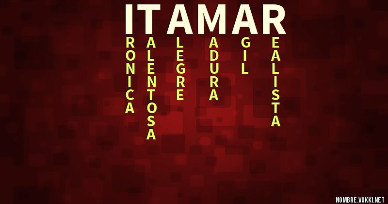 Acróstico itamar