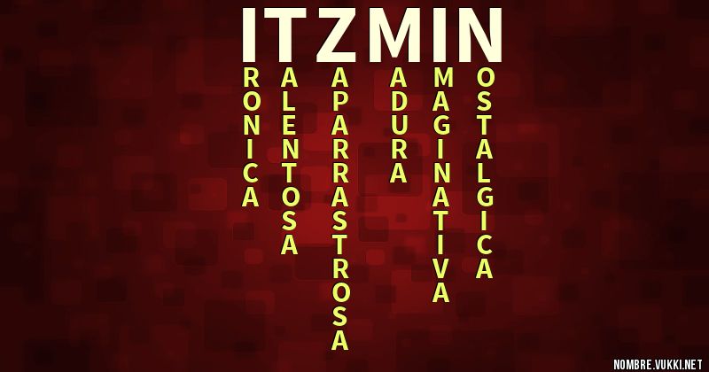 Acróstico itzmin