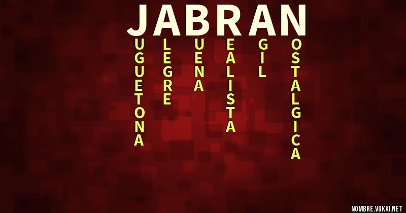 Acróstico jabran