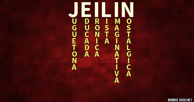 Acróstico jeilin
