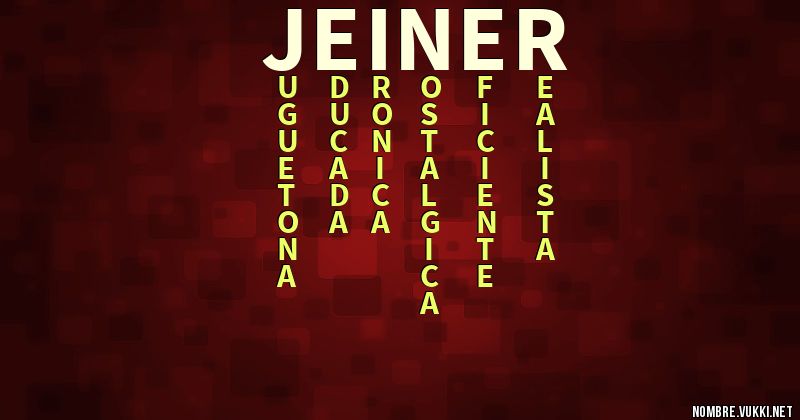 Acróstico jeiner