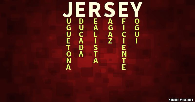 Qué significa jersey