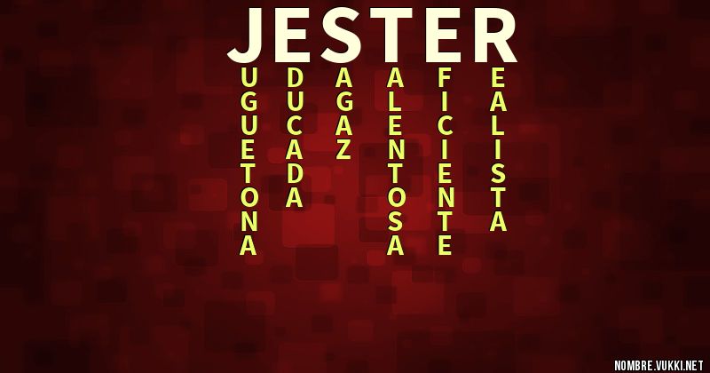 Acróstico jester