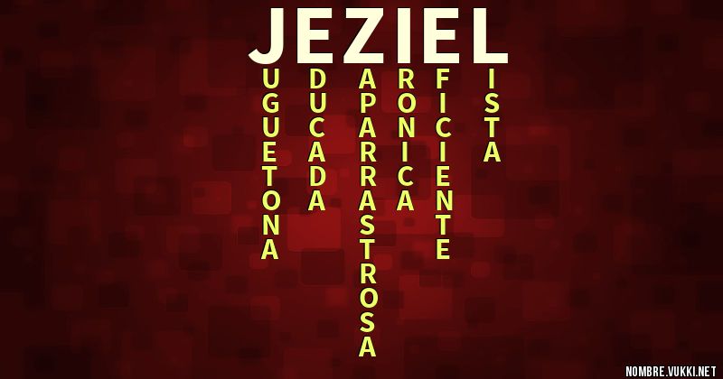 Acróstico jeziel