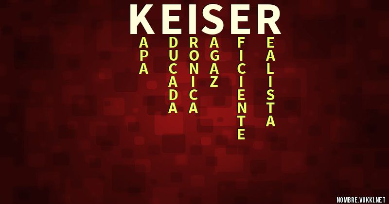 Acróstico keiser