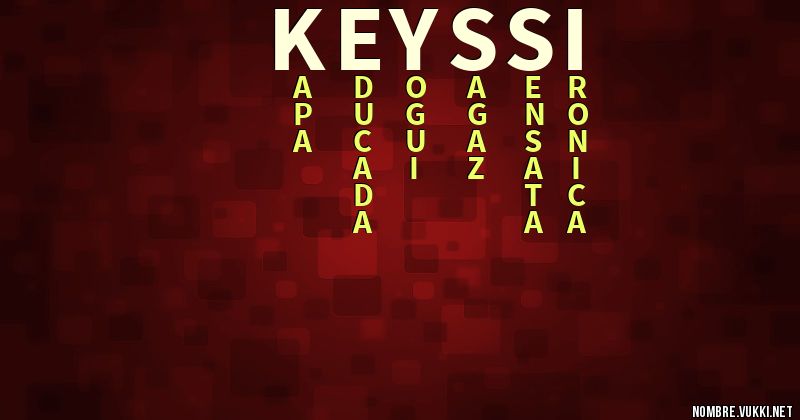 Acróstico keyssi