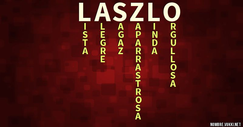 Acróstico laszlo