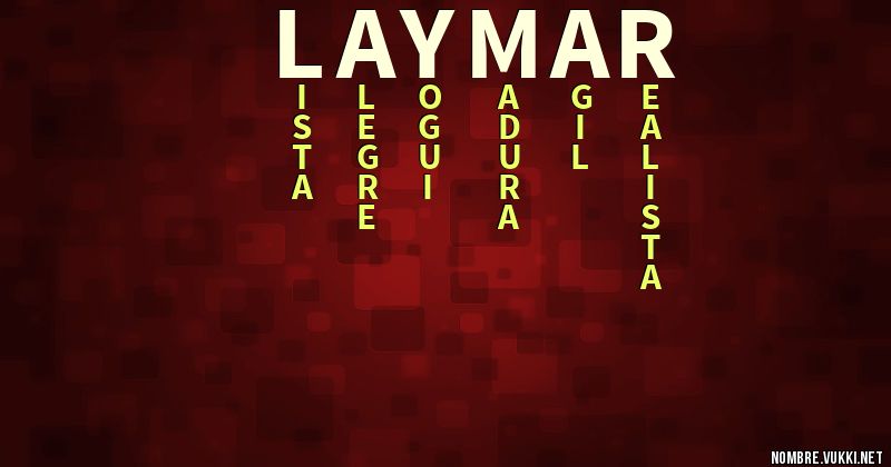 Acróstico laymar