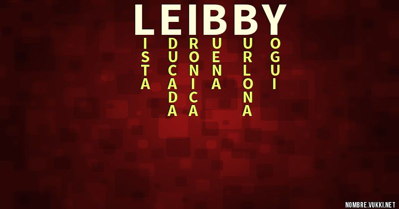 Acróstico leibby