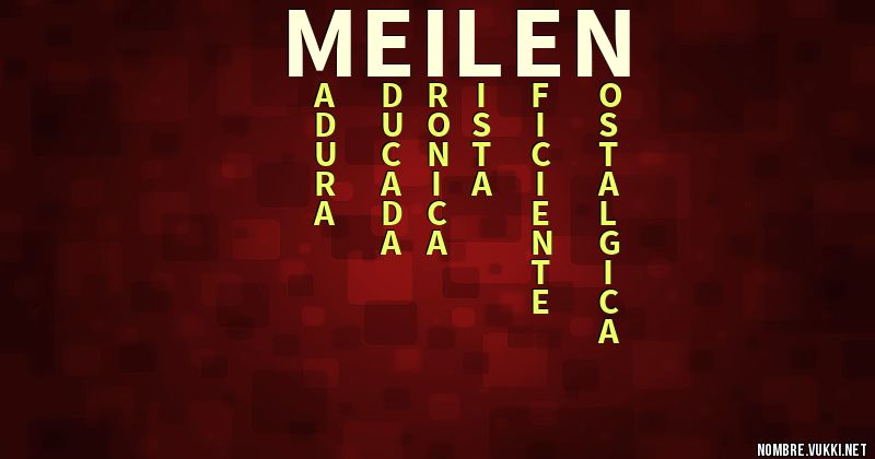 Acróstico meilen