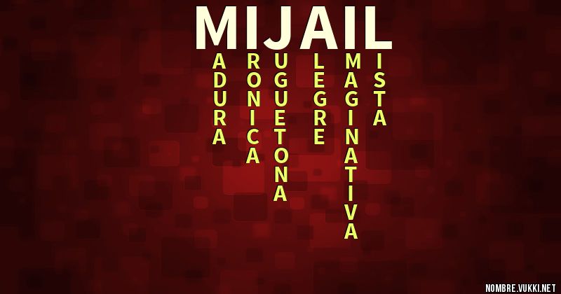 Acróstico mijail