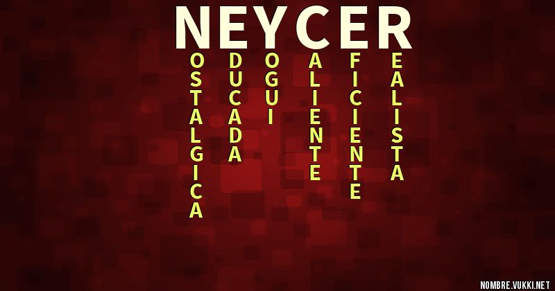 Acróstico neycer