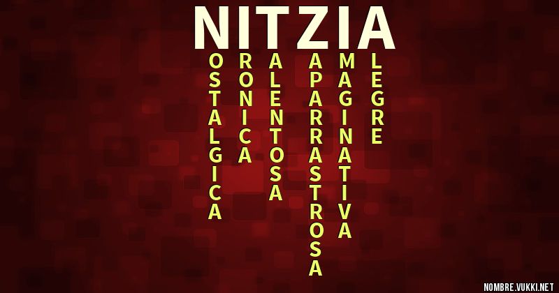 Acróstico nitzia