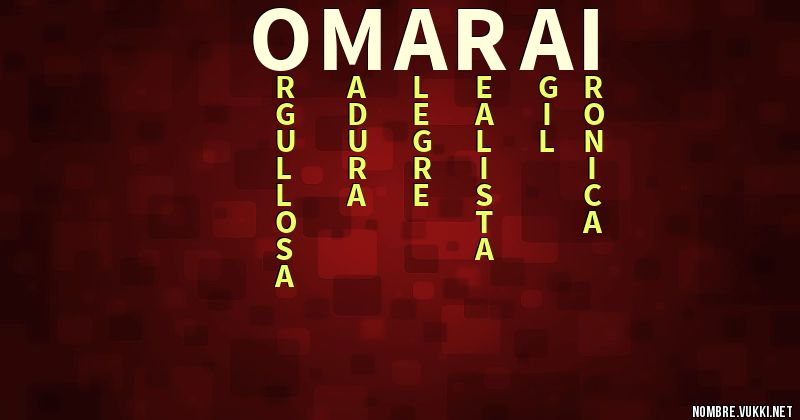 Acróstico omarai