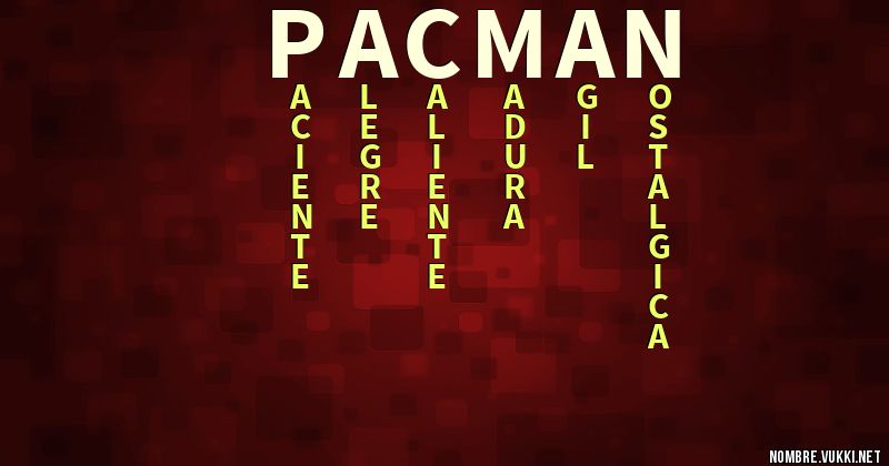 Acróstico pacman