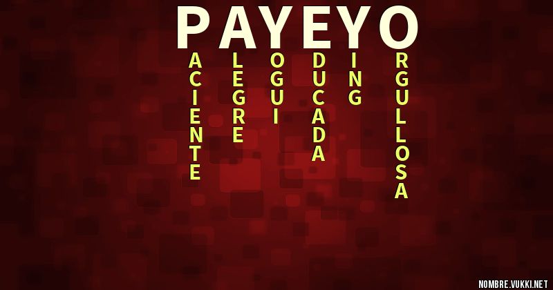 Acróstico payeyo