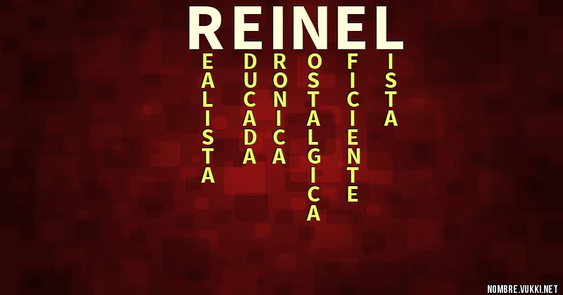 Qué significa reinel