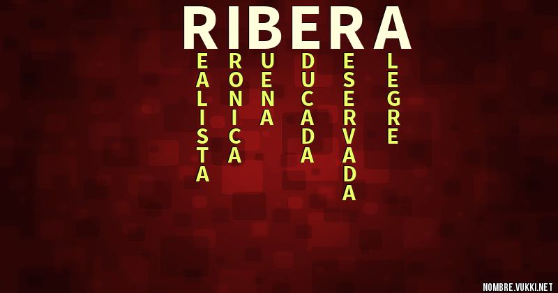 Acróstico ribera