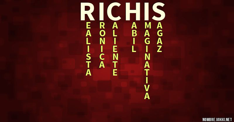 Acróstico richis