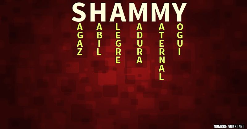 Acróstico shammy