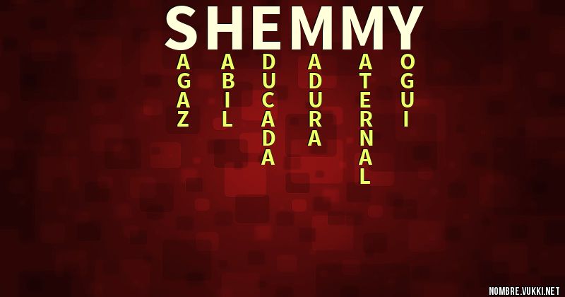 Acróstico shemmy