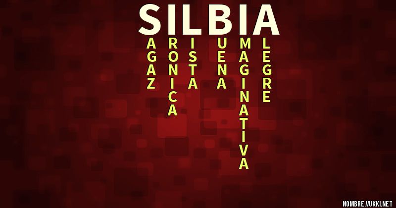 Acróstico silbia