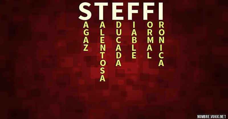 Acróstico steffi