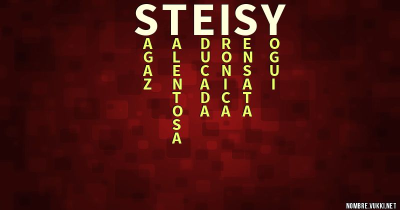 Acróstico steisy