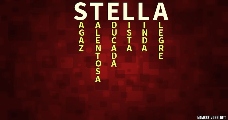 Acróstico stella