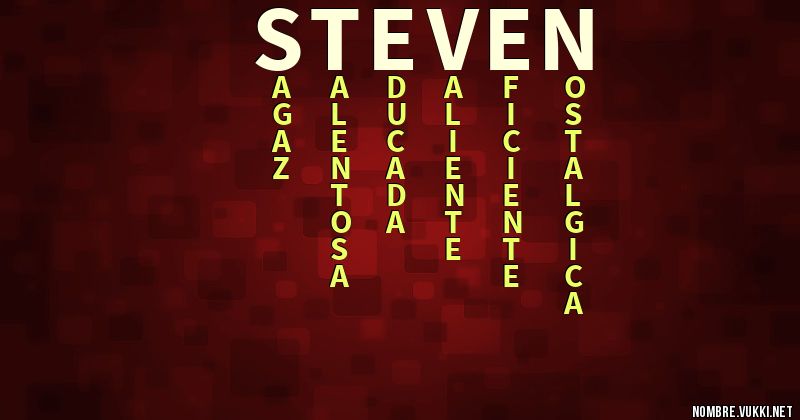 Acróstico steven