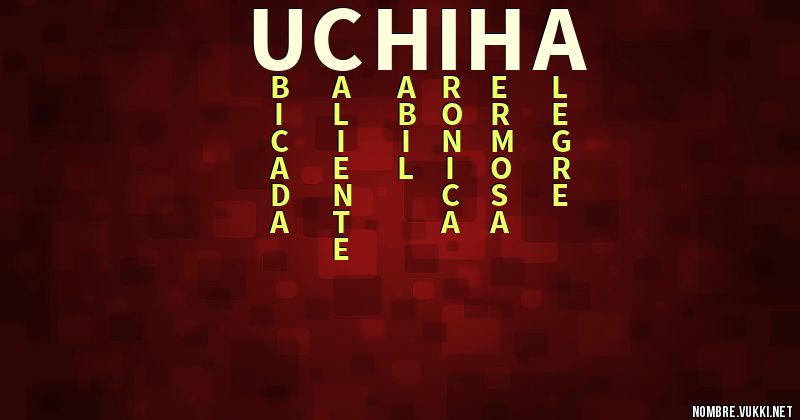 Acróstico uchiha