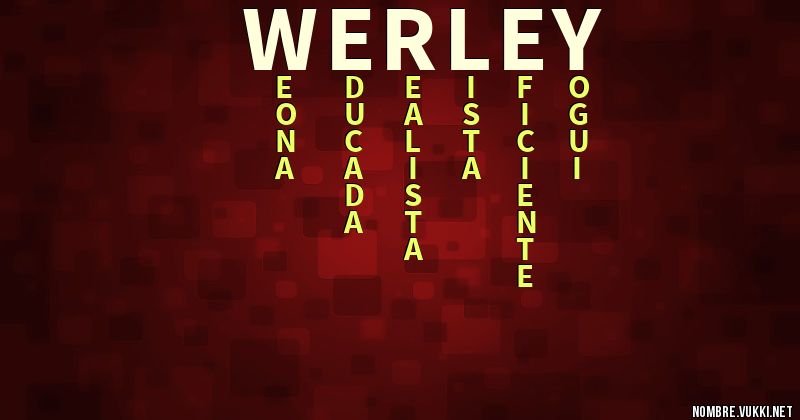 Acróstico werley