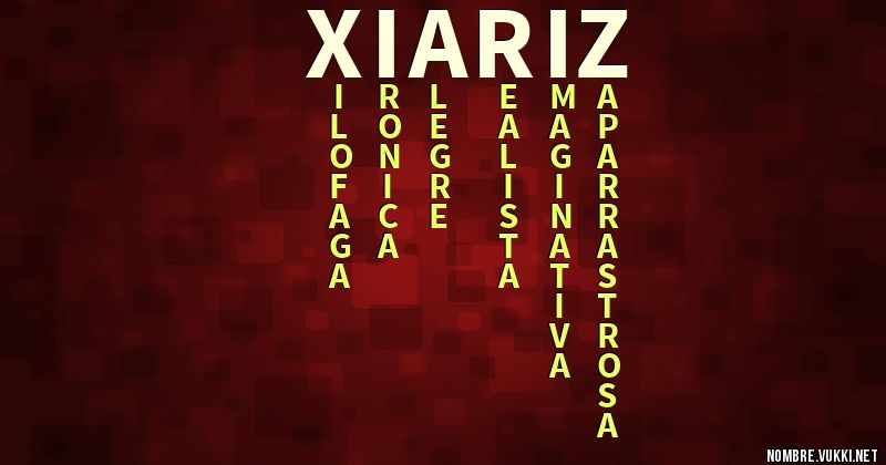 Acróstico xiariz