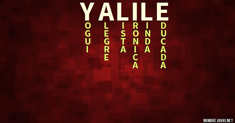 Acróstico yalile