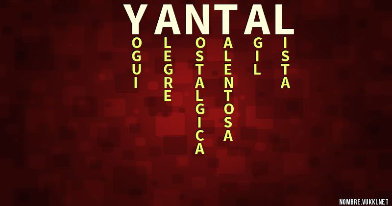 Acróstico yantal